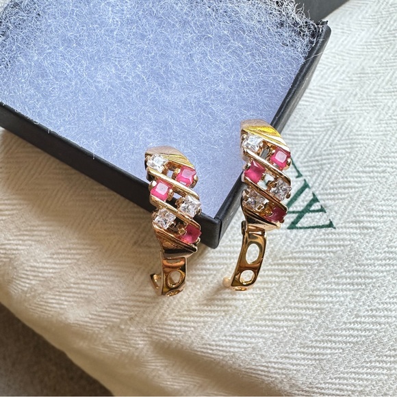 14k gold filled hoops - Picture 9 of 13